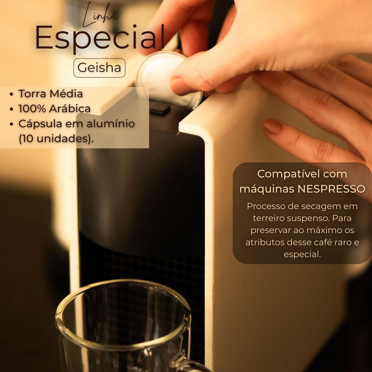 Cápsula Geisha Nespresso