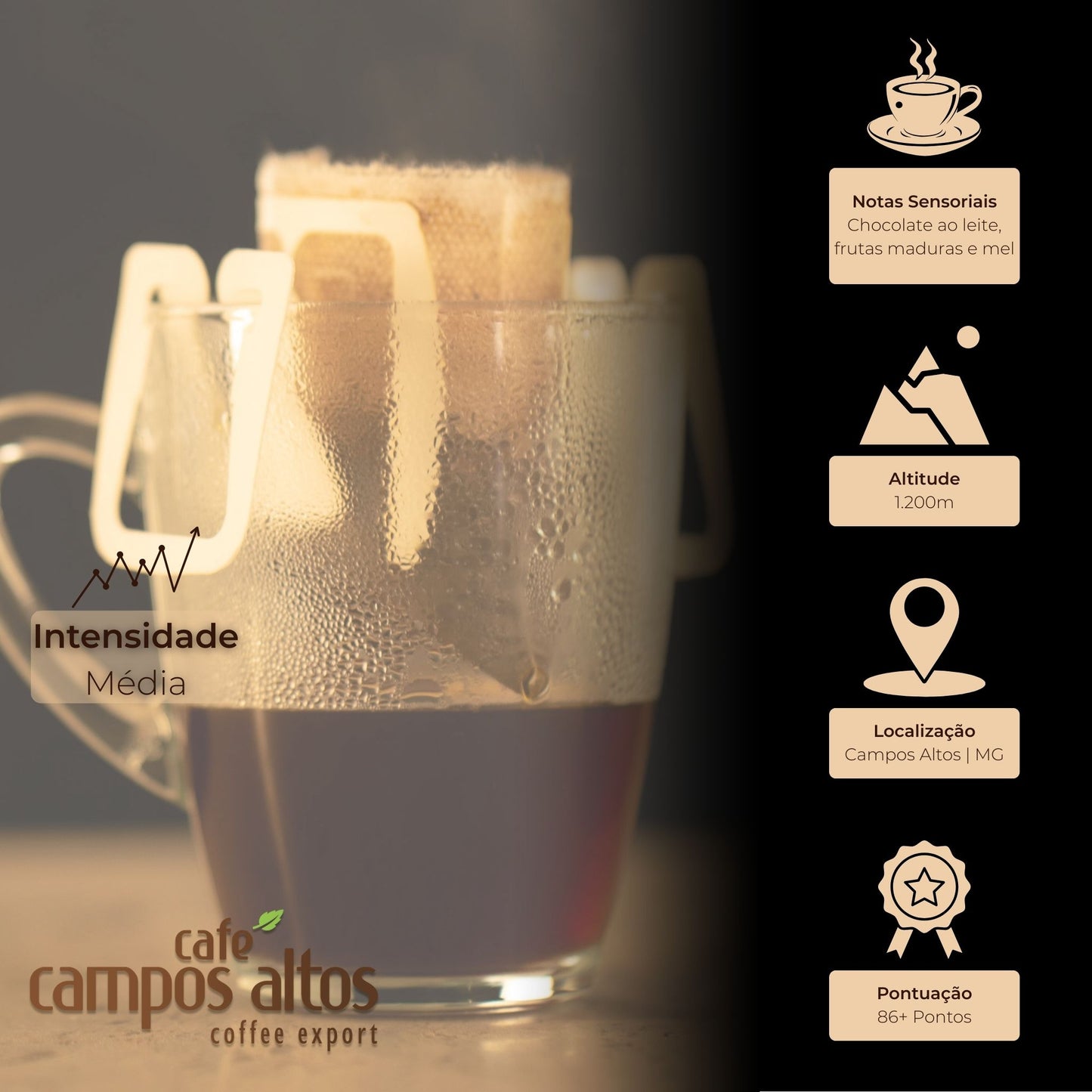 Drip Coffee Bourbon Amarelo