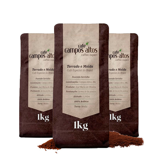 Combo 3 Unidades 1kg Moído