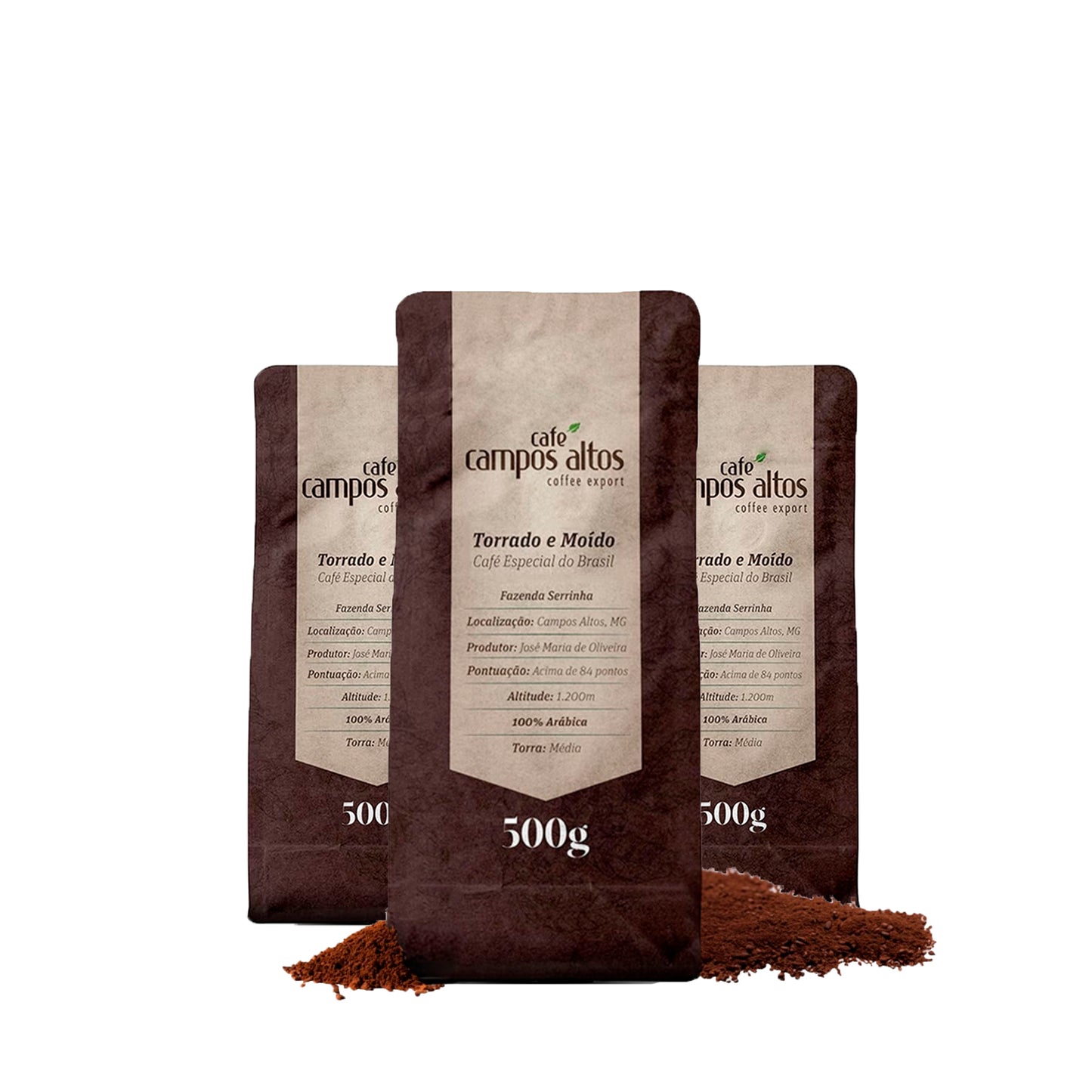 Combo 3 Unidades 500g Moído