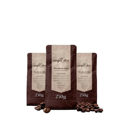 Combo 3 Unidades 250g em Grãos