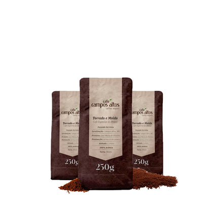 Combo 3 Unidades 250g Moído