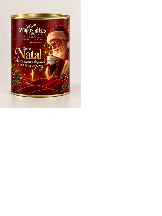🎄 Natal em Lata: Café Especial Campos Altos 250g ☕